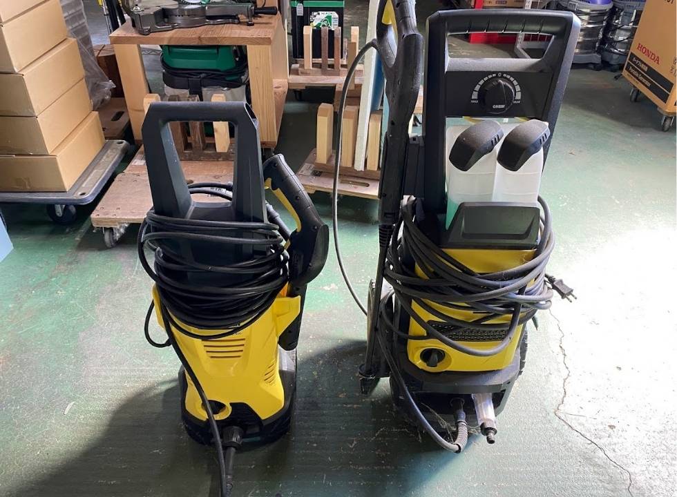 ケルヒャーの高圧洗浄機
