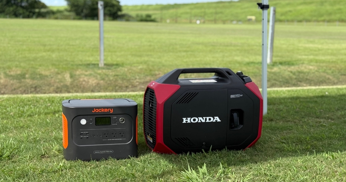 発電機とポータブル電源の比較画像