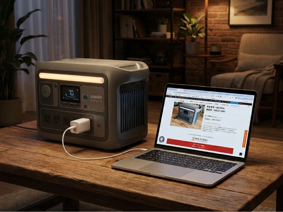アンカーポータブル電源SOLIX C800