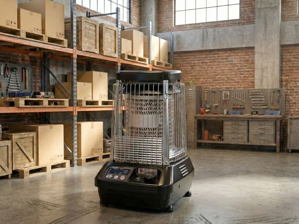 ダイニチの業務用石油ストーブ