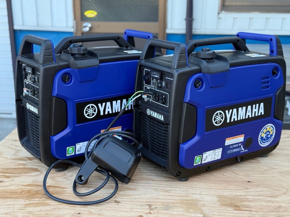 ヤマハEF1800iS発電機のレンタル｜3泊4日18,000円｜関東対応