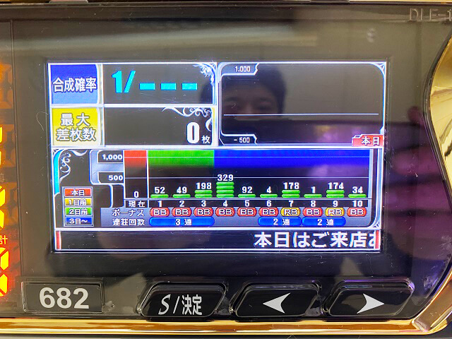 ダイイチデー太郎ホーク液晶画像