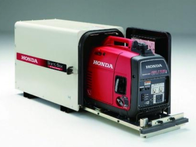 HONDA発電機防音ボックスの画像