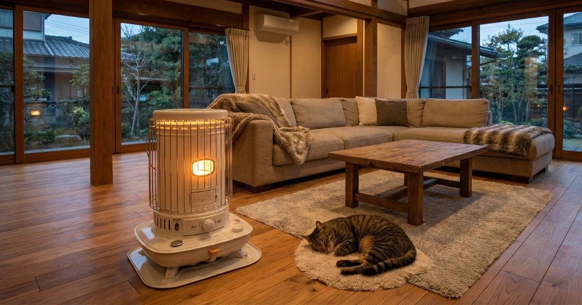 コロナ石油ストーブ・SL-6625リビング