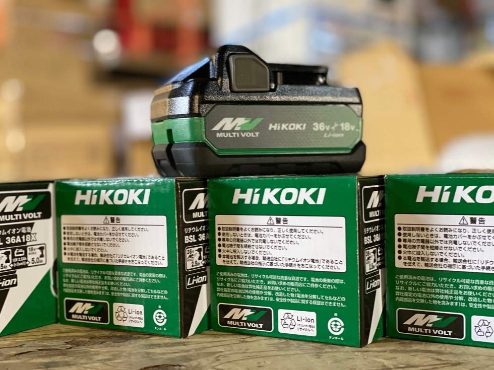 ハイコーキ マルチボルトバッテリー BSL36A18BX