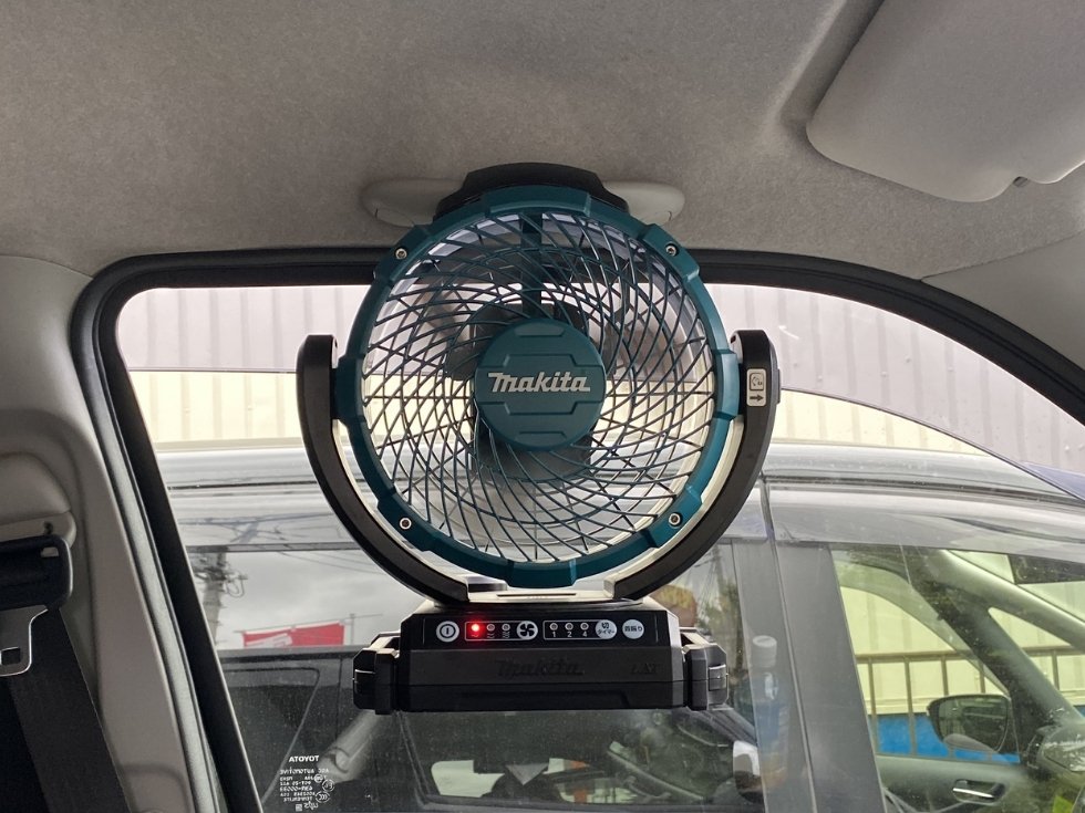 マキタ CF102D 扇風機 ブルー