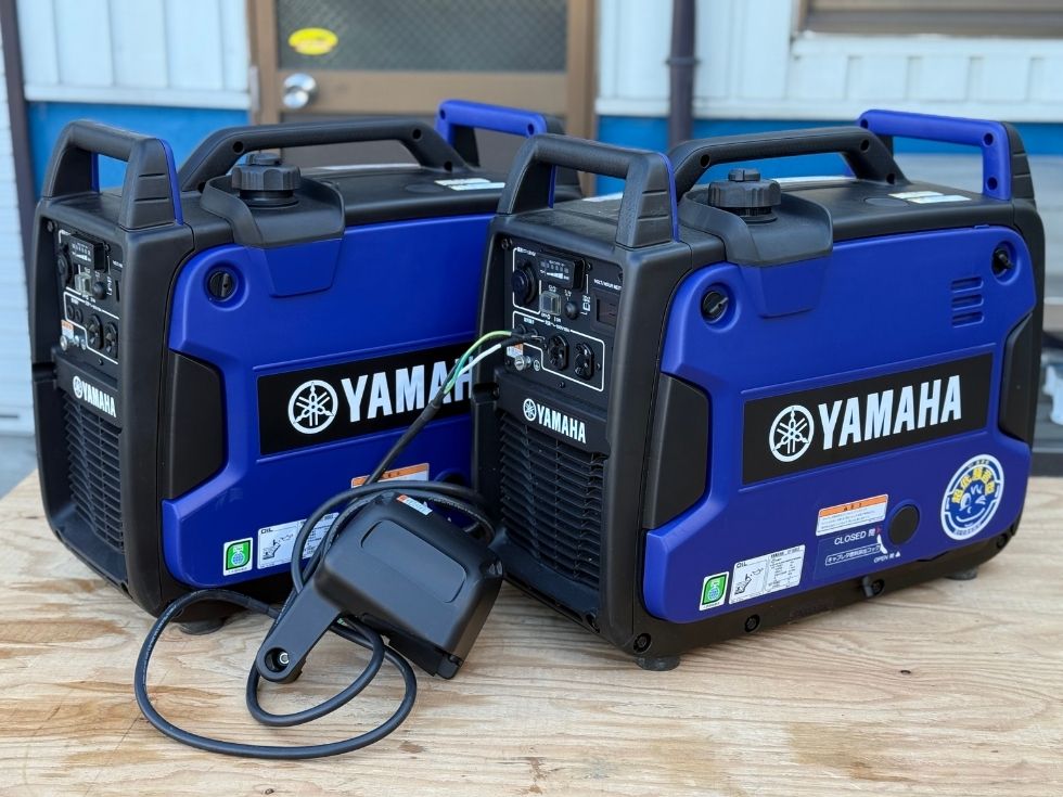ヤマハ発電機EF1800is 並列接続