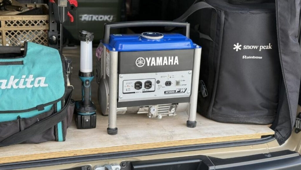 ヤマハ EF900FW発電機レンタル｜3泊4日9,000円・関東即納｜アトラス