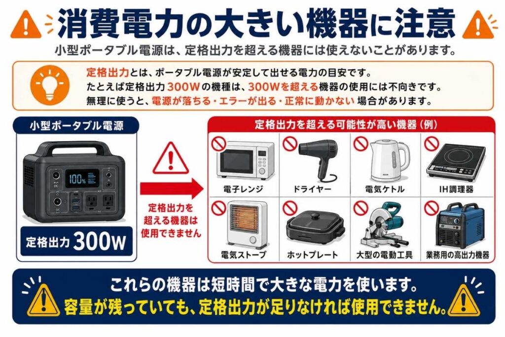 ポータブル電源の事故原因｜発火・車内放置・充電中の注意点を解説